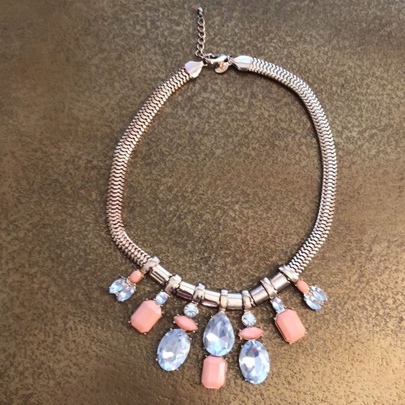 Classy Jeweled Necklace - Picture 2 of 6